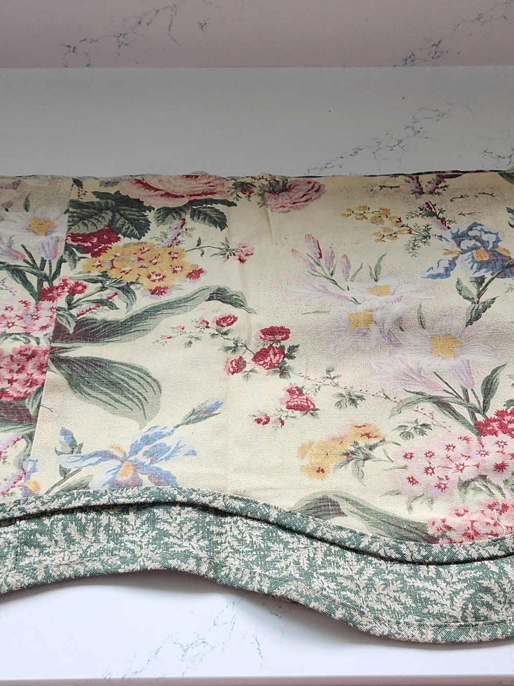 Waverly valances creamy